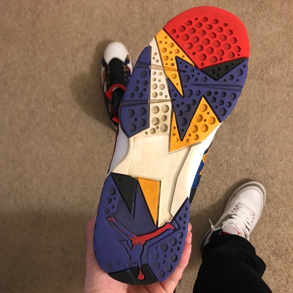 Nike Air Jordan 7 Retro - Ugly Sweaters - Sz 11 🔥 - Picture 7 of 8